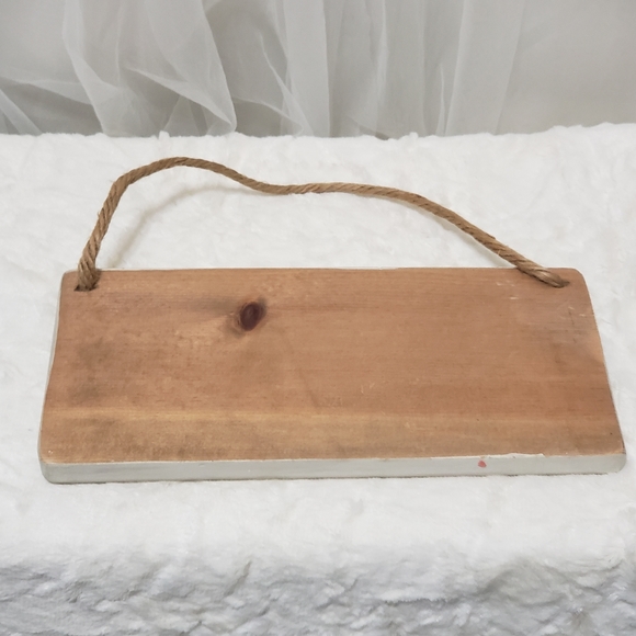 Kitty Cat Hanging Wall Decor Painted Wood - Picture 5 of 7